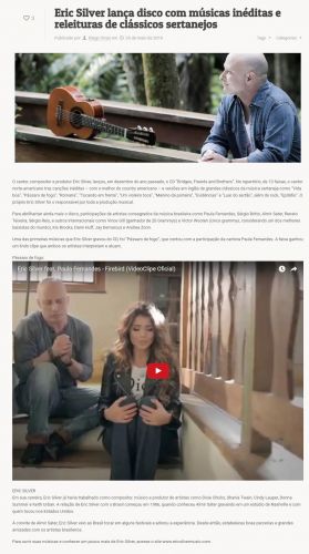 Eric Silver - Almanaque Sertanejo - 26-05.